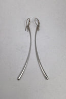 Georg Jensen Sterling Sølv Øreringe No. 451 UNO