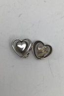 Georg Jensen Sterling Silver Ear Clips 2005 "Lovely"