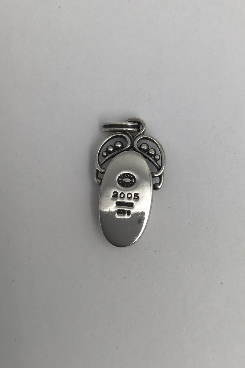 Georg Jensen Sterling Sølv Årsvedhæng 2005