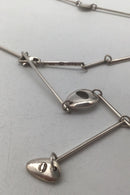 Georg Jensen Sterling Silver Necklace No. 444 Pebbles