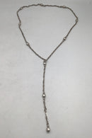 Georg Jensen Sterling Sølv Halskæde