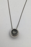 Georg Jensen Sterling Sølv Halskæde med Vedhæng No. 509 Cave