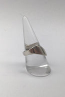 Georg Jensen Sterling Sølv Moderne Ring No. A77A