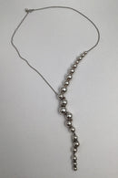 Georg Jensen Sterling Sølv Moonlight Grapes Halskæde