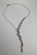 Georg Jensen Sterling Sølv Moonlight Grapes Halskæde