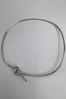 Georg Jensen Sterling Sølv Halsring No. 241 &nbsp;Forget Me Knot Torun