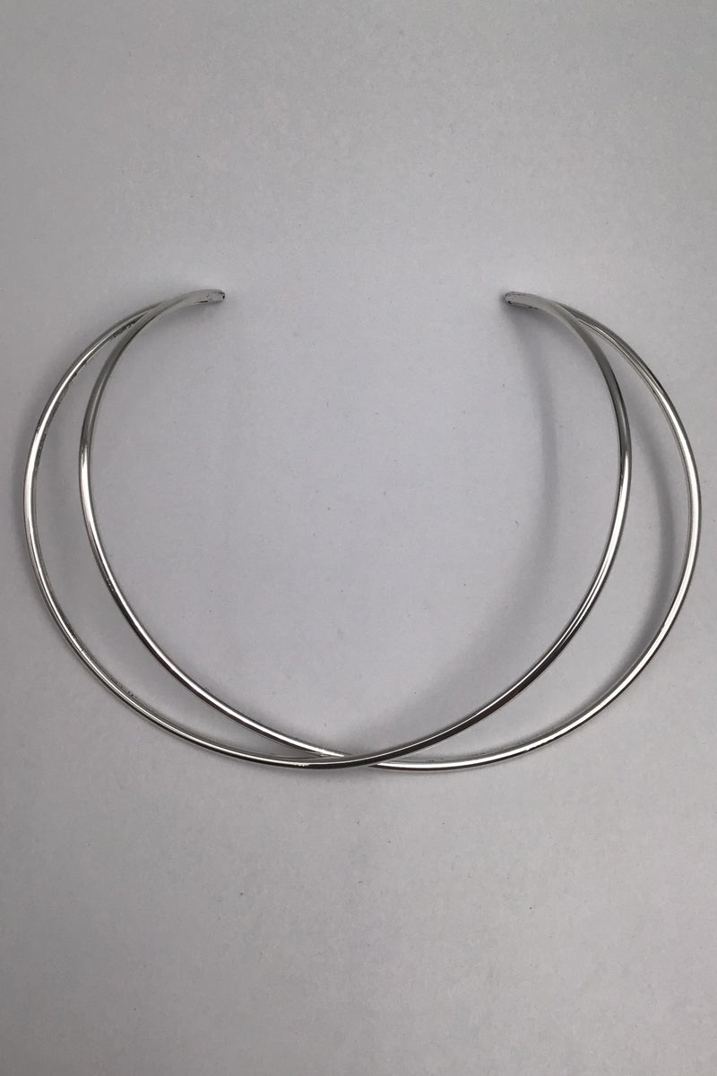 Georg Jensen Sterling Sølv Halsring No. 554 Alliance