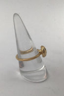 Dulong Fine Jewellery 18K Guld Mushroom Ring (7 Brillanter)