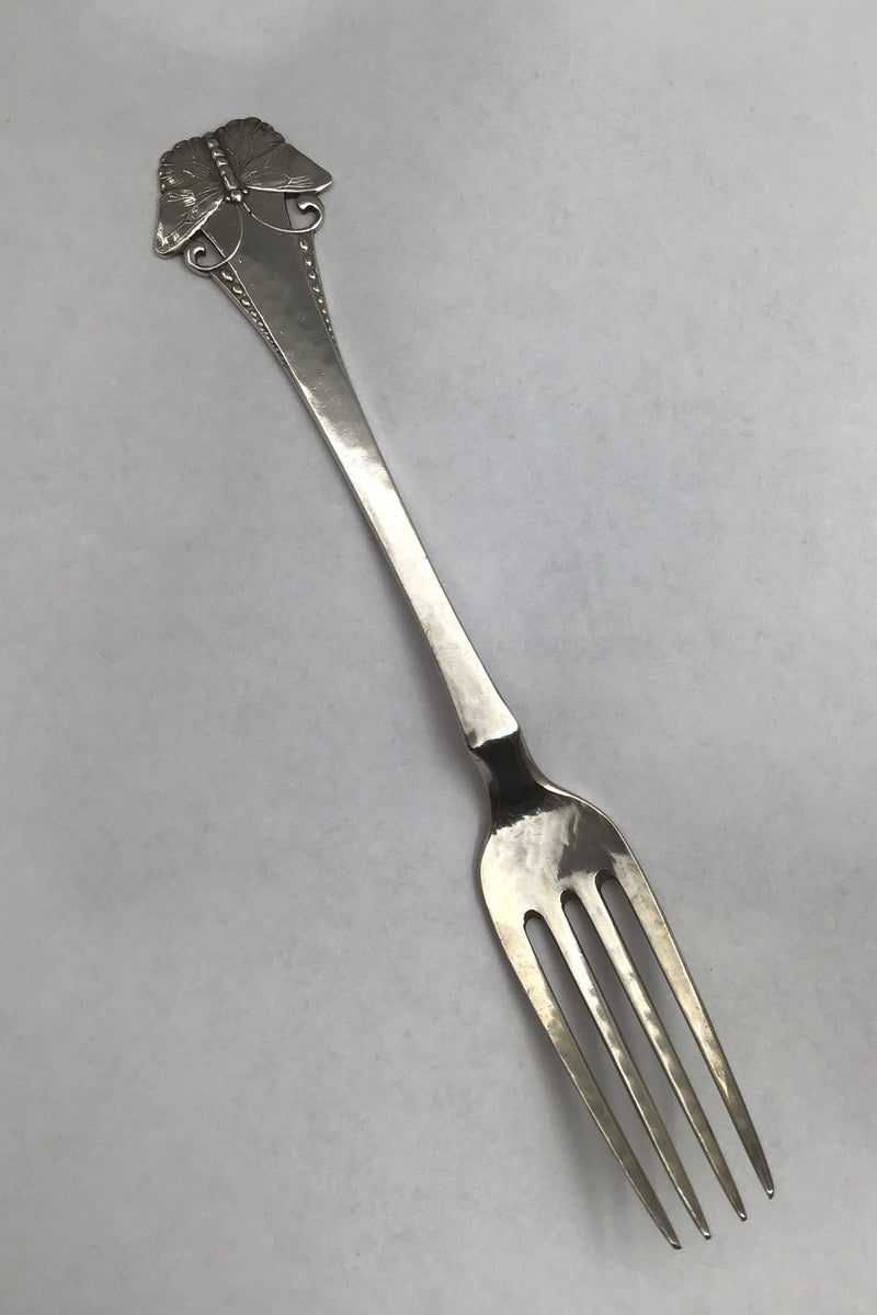 Sommerfugl Sølv Middagsgaffel