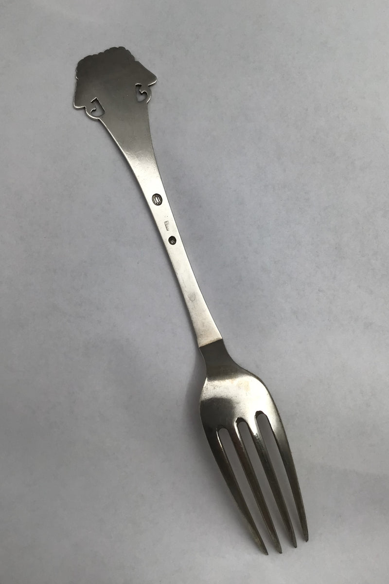 Sommerfugl Sølv Middagsgaffel