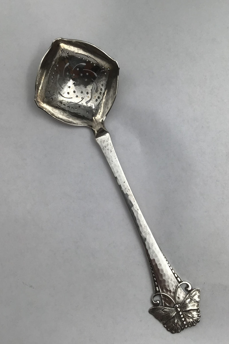 Sommerfugl Sølv Strø Ske