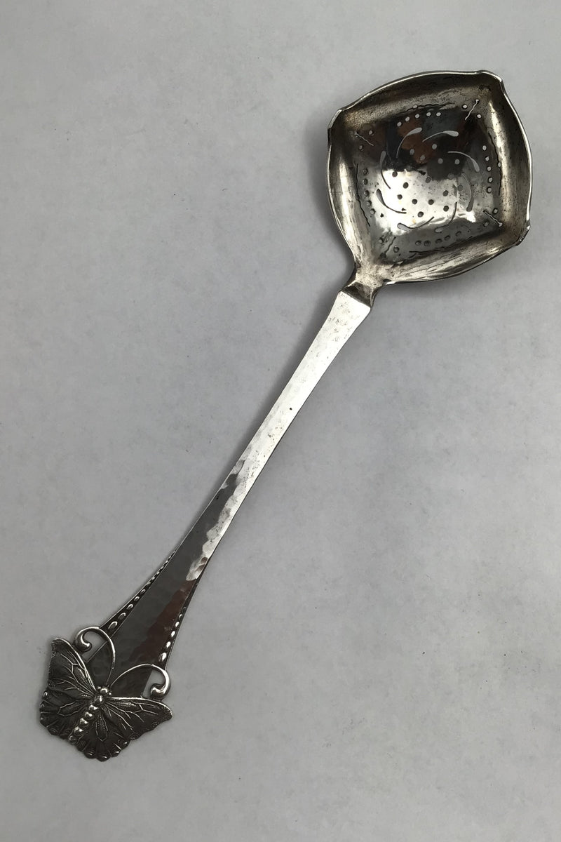 Sommerfugl Sølv Strø Ske