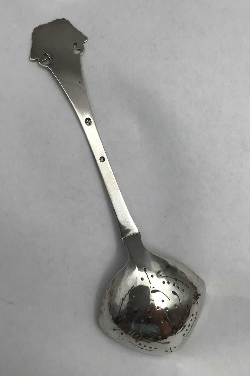 Sommerfugl Sølv Strø Ske