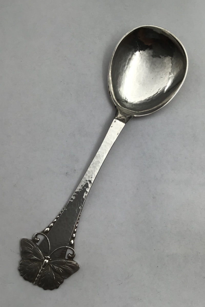 Sommerfugl Sølv Serveringsske