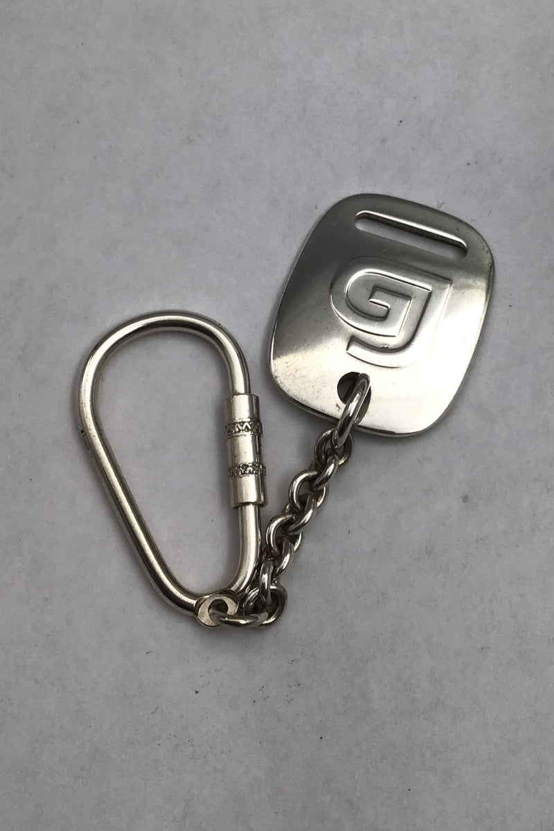 Georg Jensen Sterling Sølv Nøglering
