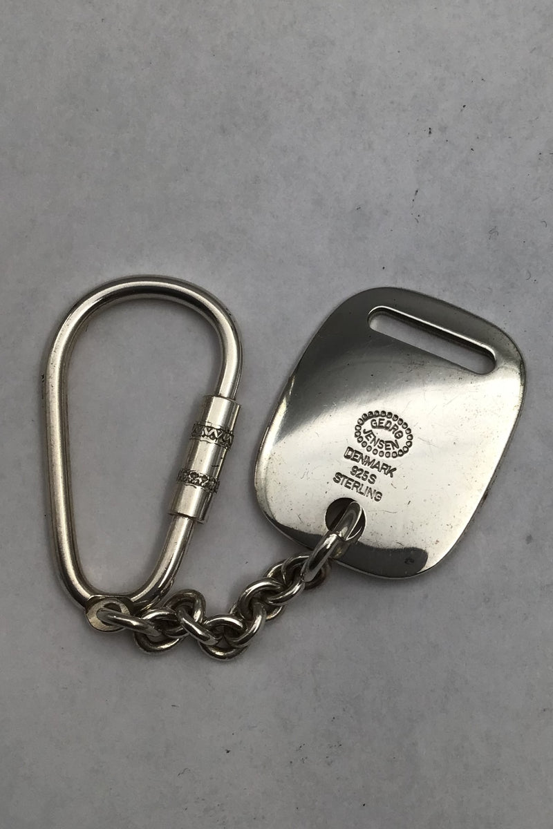 Georg Jensen Sterling Sølv Nøglering