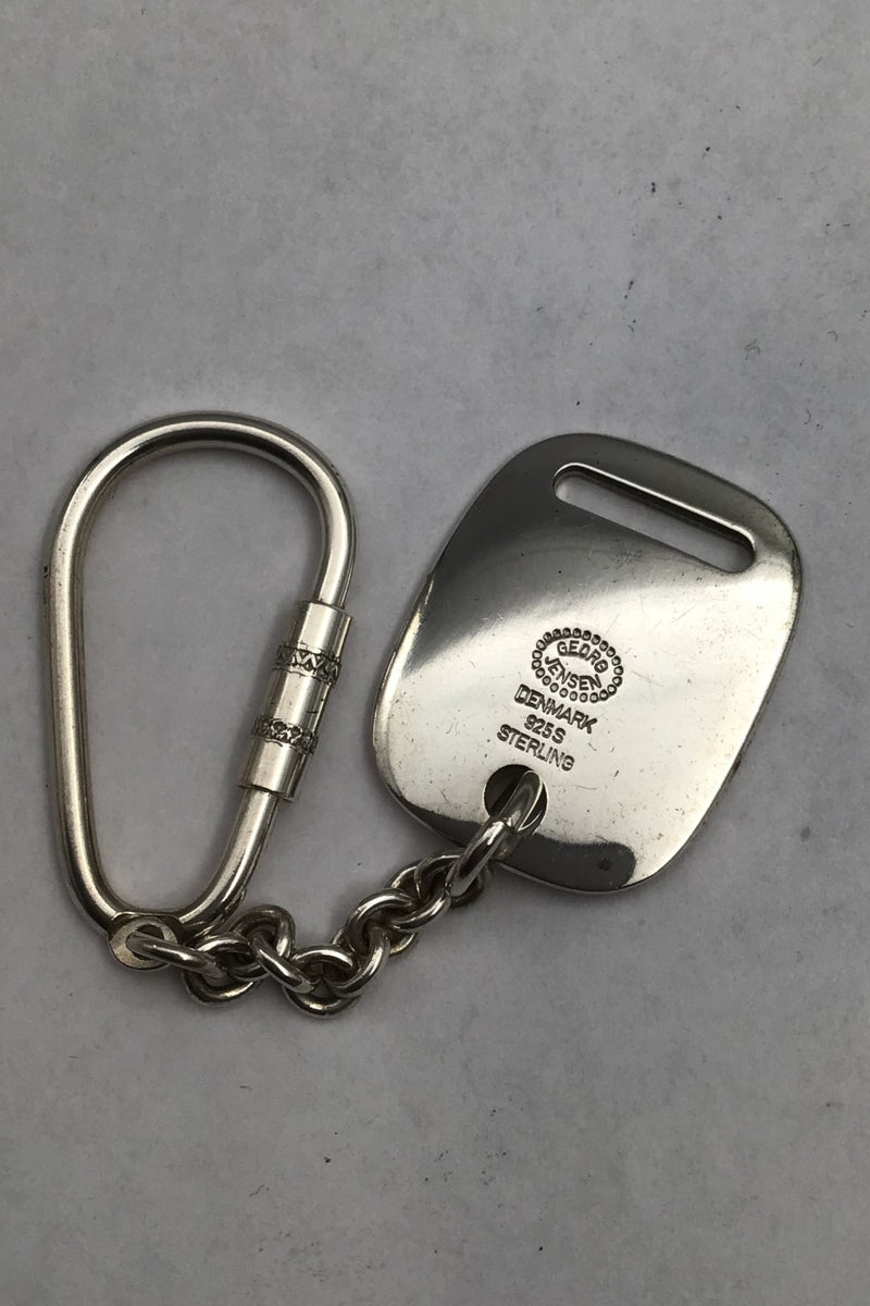 Georg Jensen Sterling Sølv Nøglering