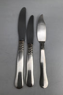 Georg Jensen Sterling Sølv Ladby Bestik 6 personer (54 dele)