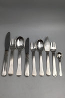 Georg Jensen Sterling Sølv Ladby Bestik 6 personer (54 dele)