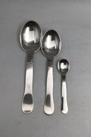 Georg Jensen Sterling Sølv Ladby Bestik 6 personer (54 dele)