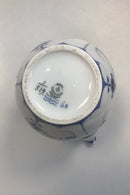 皇家哥本哈根蓝色凹槽半龙咖啡壶519号