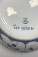 Royal Copenhagen Musselmalet Riflet Lågskål No. 397