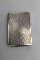 Fransk Sølv Pudderdåse Emalje