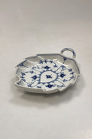 Royal Copenhagen Musselmalet Riflet Bladformet Asiet No. 144