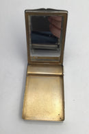 Fransk Sølv Pudderdåse Emalje