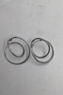 Georg Jensen Sterling Silver Earrings No. 554A Alliance