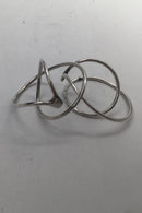 Georg Jensen Sterling Silver Earrings No. 554A Alliance