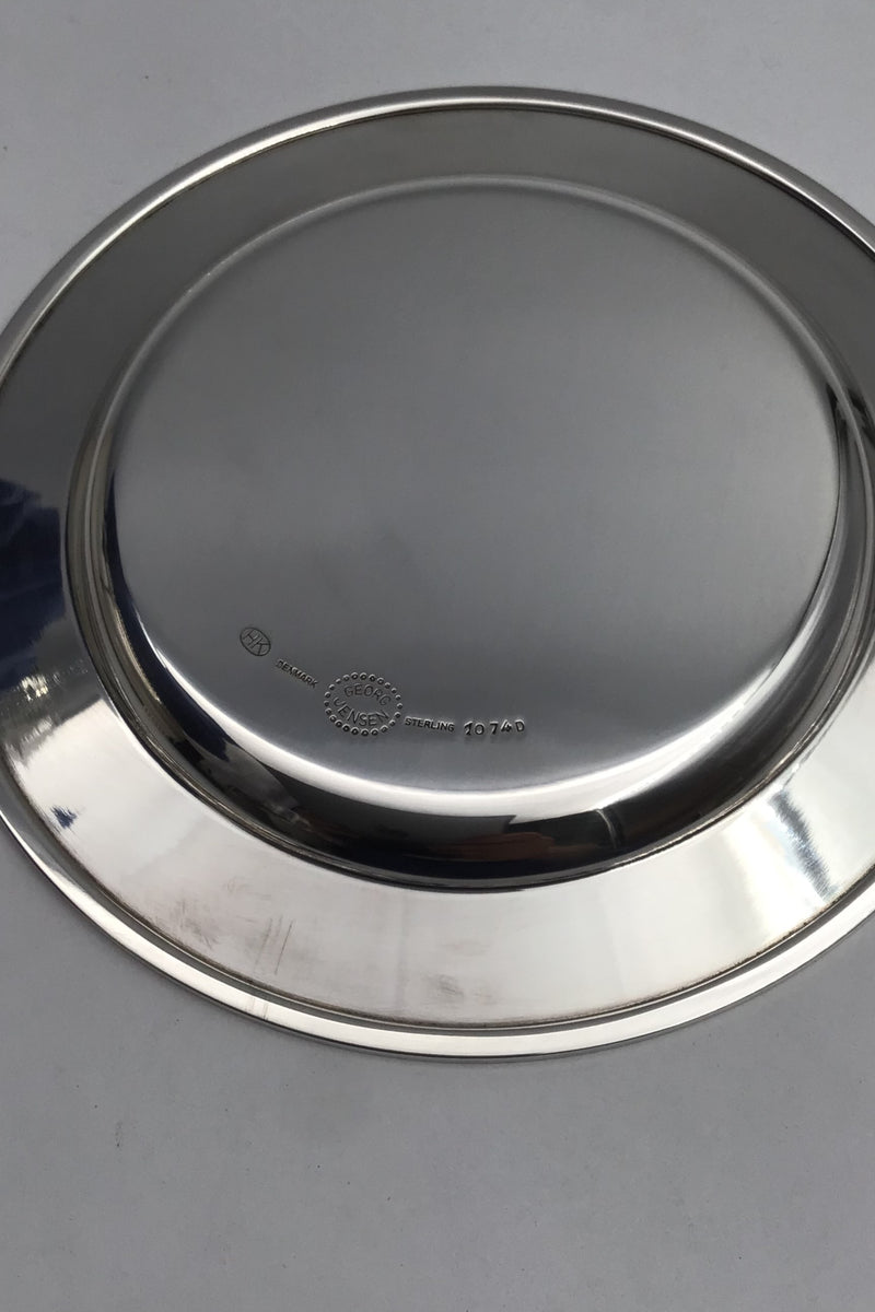 Georg Jensen Sterling Sølv Flaskebakke No. 1074 D Henning Koppel