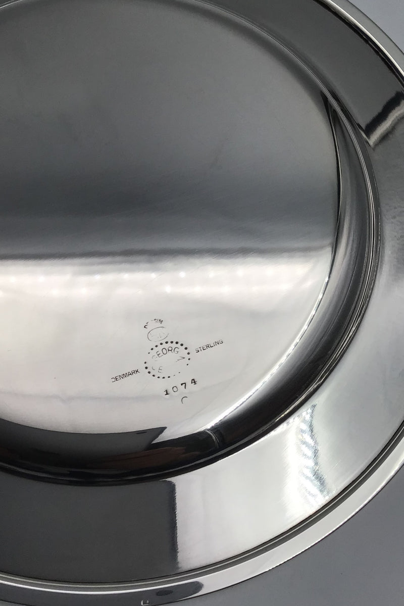 Georg Jensen Sterling Sølv Flaskebakke No. 1074 C Henning Koppel