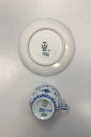 Royal Copenhagen Musselmalet Helblonde Kaffekop og Underkop No. 1035