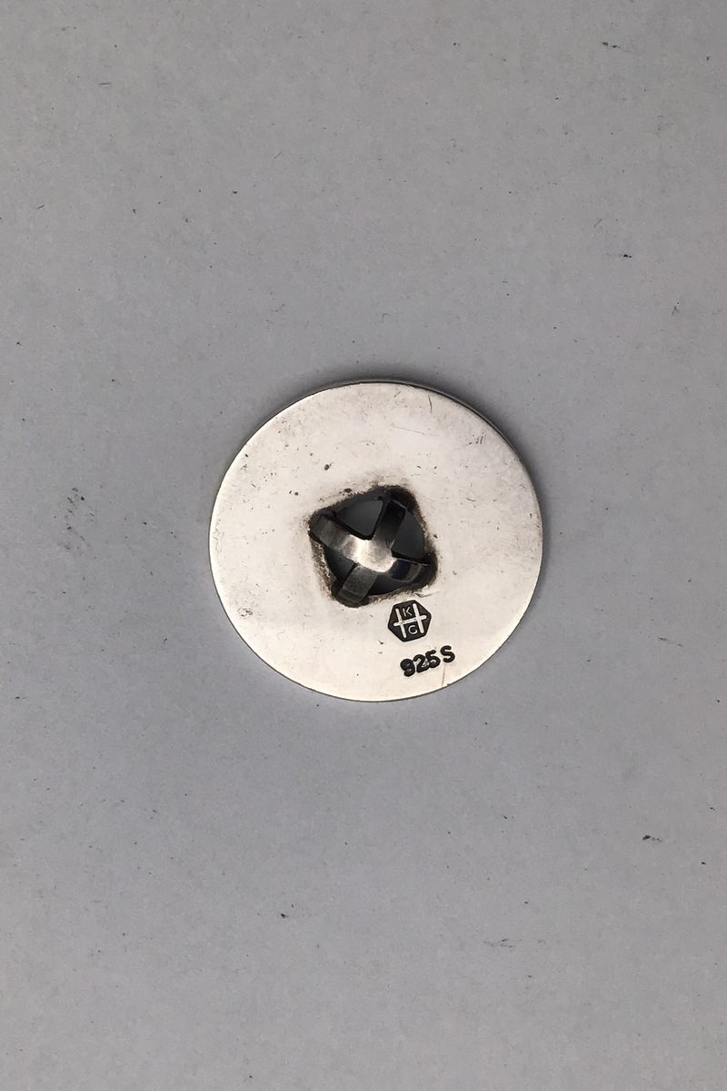 Hans Hansen Sterling Sølv Knap (Karl Gustav Hansen)