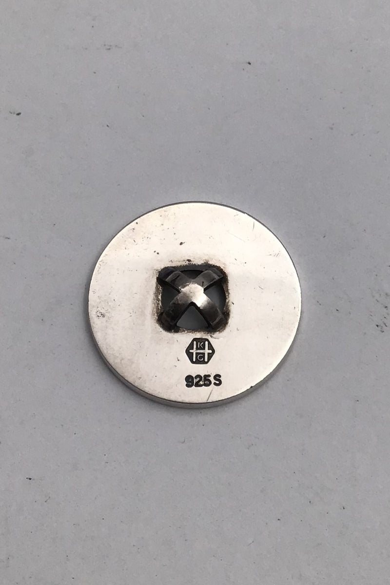 Hans Hansen Sterling Sølv Knap (Karl Gustav Hansen)