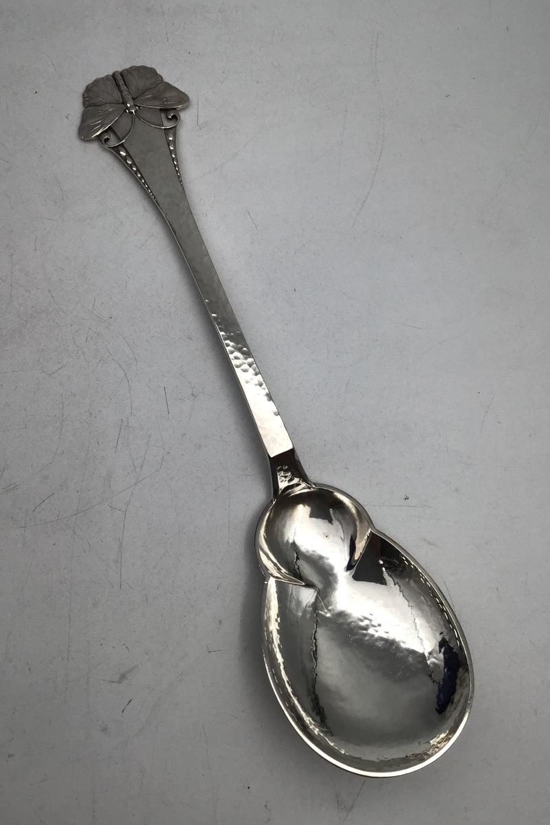 Sommerfugl Sølv Serveringsske