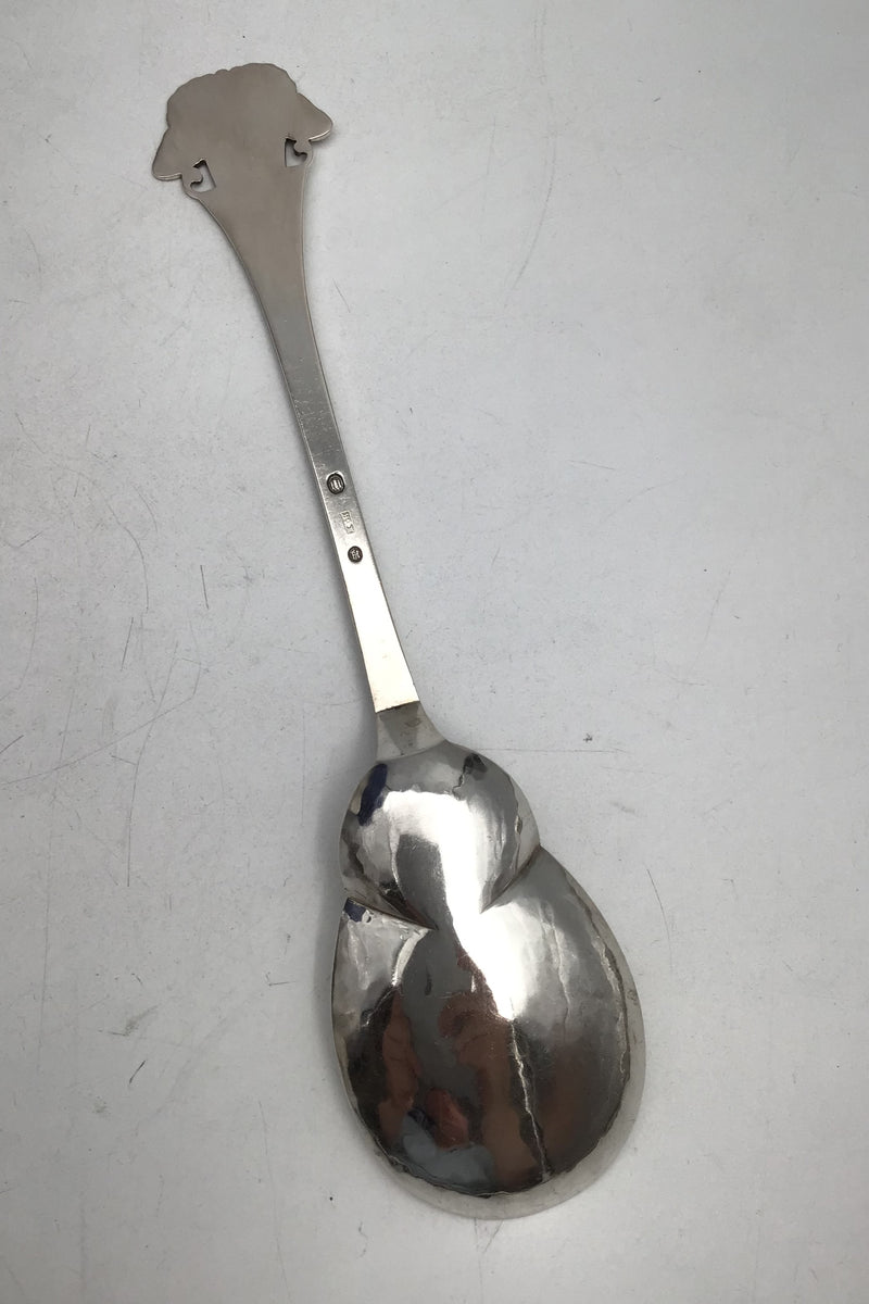 Sommerfugl Sølv Serveringsske