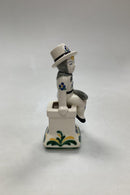 Aluminia Børnehjælpsfigur Skorstensfejeren fra 1953 - Danam Antik