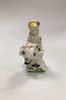 Aluminia Børnehjælpsfigur Hyrdinden fra 1954 - Danam Antik