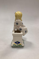 Aluminia Børnehjælpsfigur Hyrdinden fra 1954 - Danam Antik