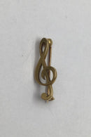 Georg Jensen 18K Guld Broche G-Nøgle