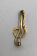 Georg Jensen 18K Guld Broche G-Nøgle