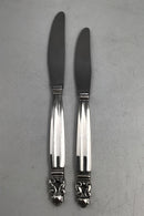 Georg Jensen Sterling Sølv Konge Bestik Sæt 12 Personer (96 dele)