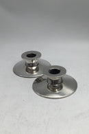 F.E.G. Frederiksen Sølv Lysestager(2)