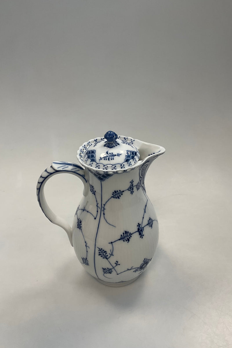 Royal Copenhagen Musselmalet Helblonde Chokoladekande No. 1026