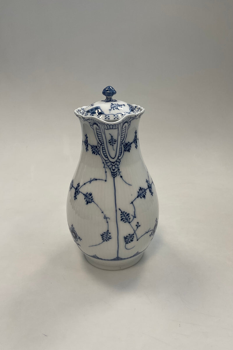 Royal Copenhagen Musselmalet Helblonde Chokoladekande No. 1026