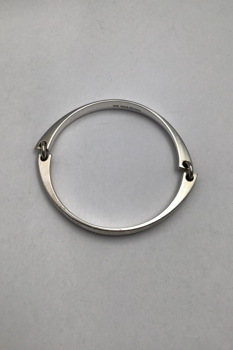 Hans Hansen Moderne Sterling Sølv Armring (No. 218)
