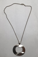 Georg Jensen Sterling Sølv Vedhæng No. 121 incl. Halskæde