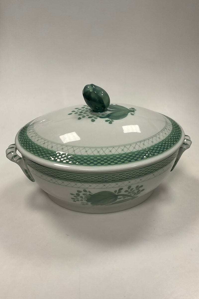 Royal Copenhagen Grøn Tranquebar Oval Terrin No. 920